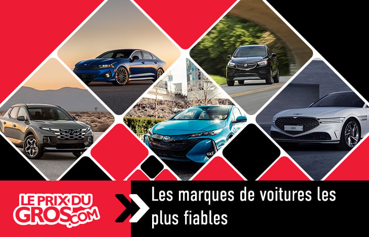 Les marques de voitures les plus fiables