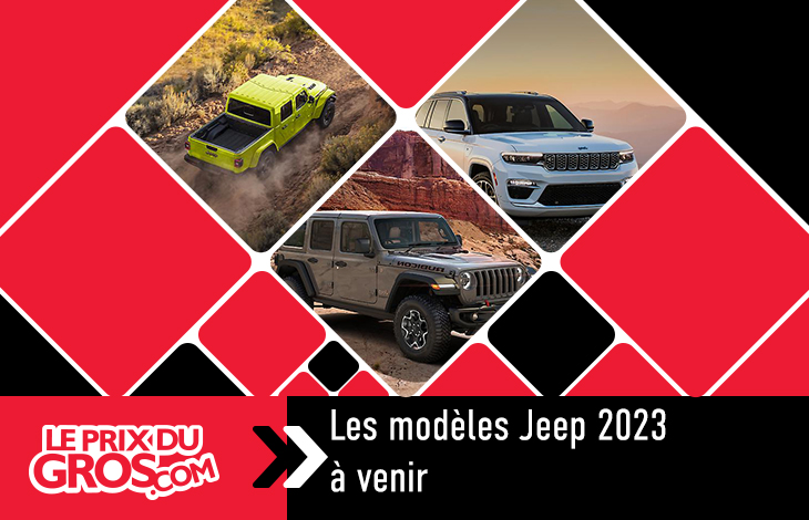 Les modèles Jeep 2023 à venir