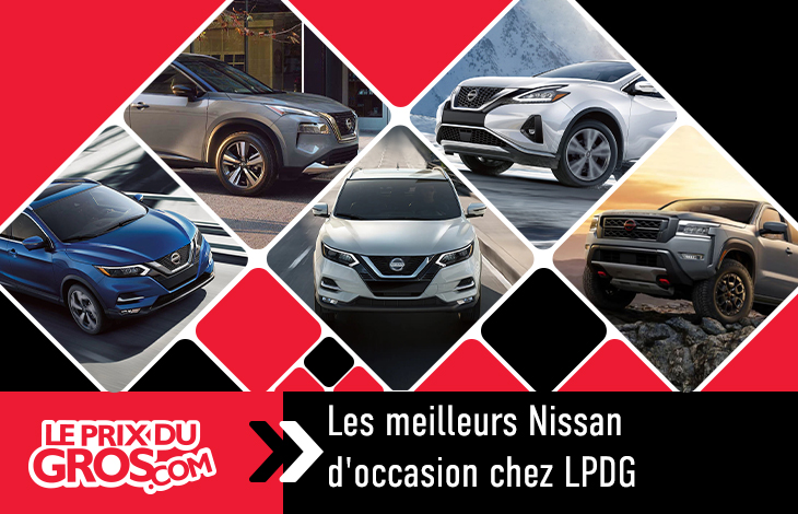 Les meilleurs Nissan d’occasion chez LPDG