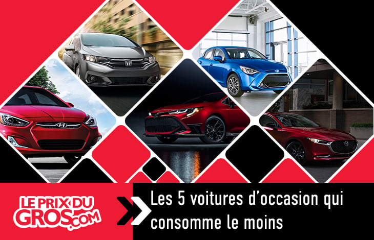 Les 5 voitures d’occasion qui consomme le moins