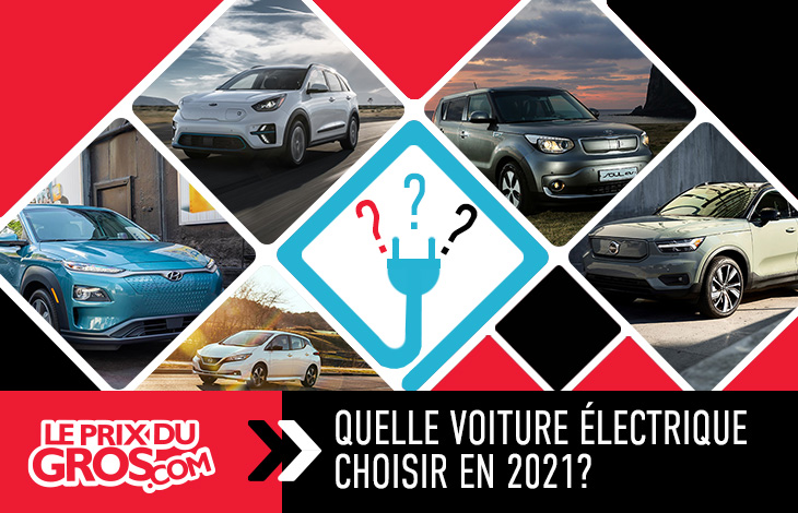 Quelle voiture électrique choisir en 2021? Voici notre sélection!