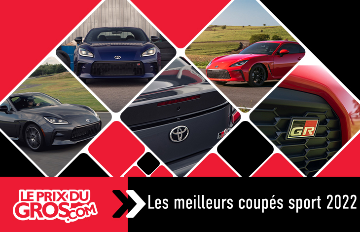 Les meilleurs coupés sport 2022