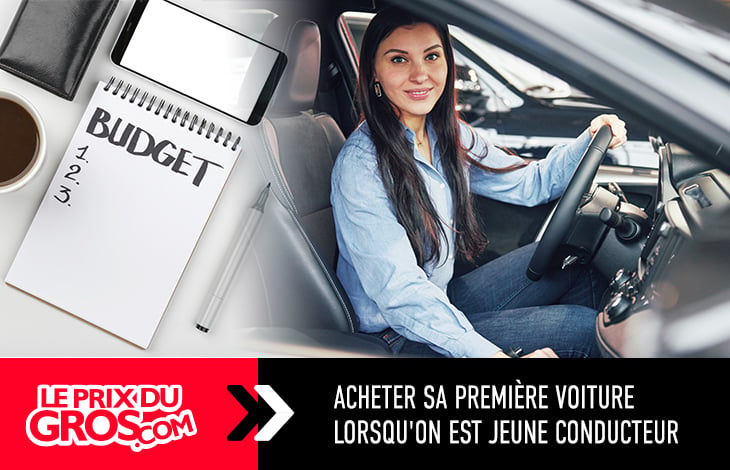 Faire l’achat de sa première voiture quand on est jeune conducteur.