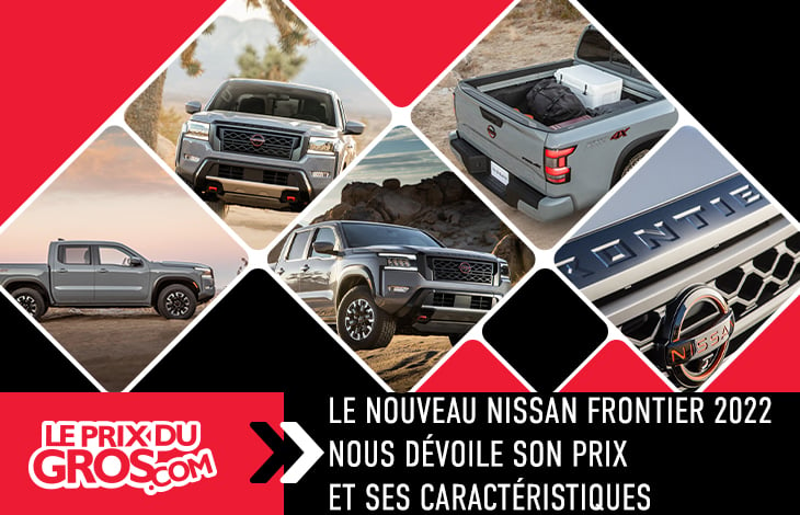 Le nouveau Nissan Frontier 2022 nous dévoile son prix et ses caractéristiques