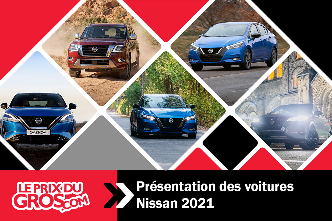 Présentation des voitures Nissan 2021