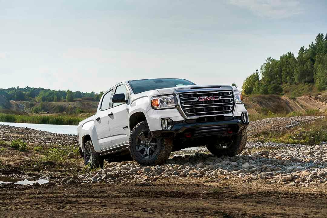 vue avant du GMC Canyon